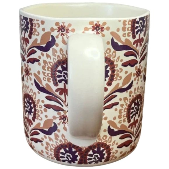 OPALHOUSE Stoneware Mug EUC Target 14 oz Plum Crumble Floral Rare - Picture 4 of 10